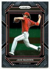2023 Panini Prizm Jake Madden #61 Los Angeles Angels