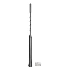 Universal Car Roof Mount Rubber Antenna Mast 9 inch Flexible