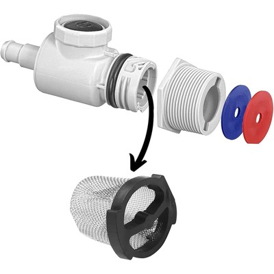 Connecting Valve Internal Cartridge Replacement Screen for Polaris