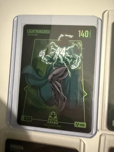Bo Jackson Battle Arena Lightningrod Battlefoil Glow #BF-77 Julio Rodriguez