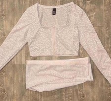 Victoria's Secret Pink Active Leggings And Pink Top