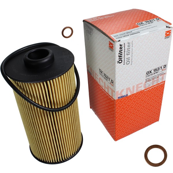 Mahle ÖLfilter Mit Dichtring FüR BMW 8Er E31 850Ici 840I 840 7Er E38 740I Il-image