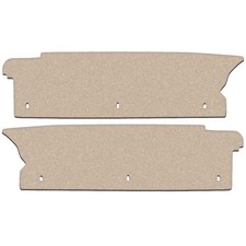 1962-64 Fairlane Filler Boards Trunk Side Extension Lh-rh Pair New