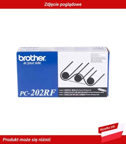 PC-202RF Brother IntelliFax 1170 Thermal Transfer Ribbon Czarny