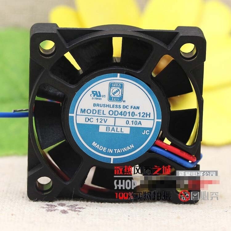 OD4010-12H 4010 12V 4cm 0.10A quiet cooling fan #am