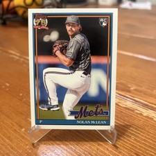 2026 Topps Series 1 Nolan McLean Mets #T91-63 RC