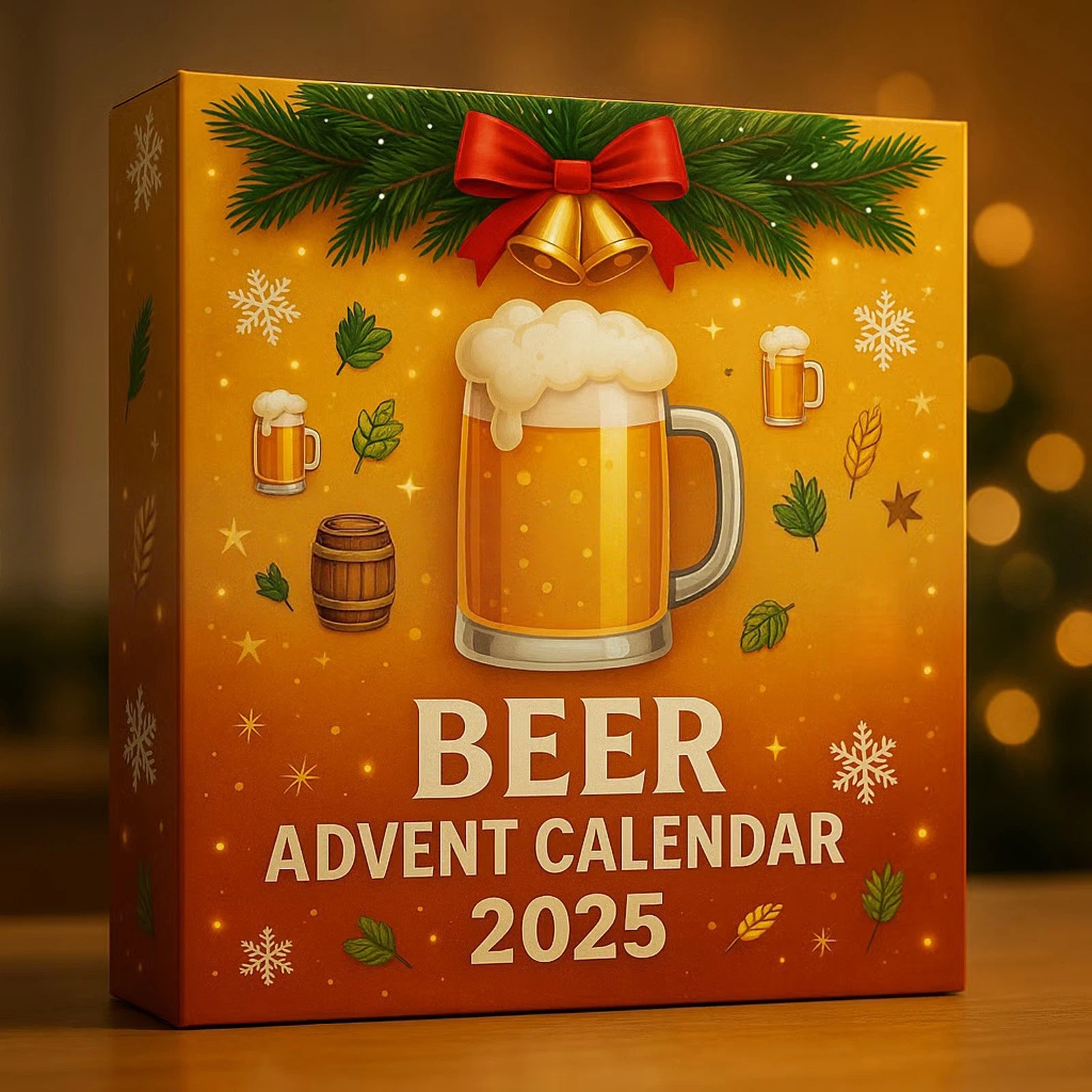 Countdown Beer Advent Calendar 2025 – 24 Days Christmas Countdown 2D Blind Boxes