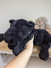 Large Paris Panther Pristine BNWOT Jellycat 100% Genuine Pet & Smoke Free Home