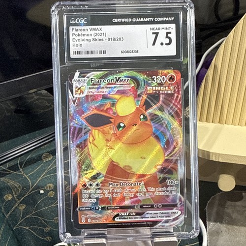 Flareon VMAX graded CGC 7.5 for sale on eBay
