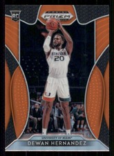 2019-20 Panini Prizm Draft Picks Prizms Red #63 Dewan Hernandez