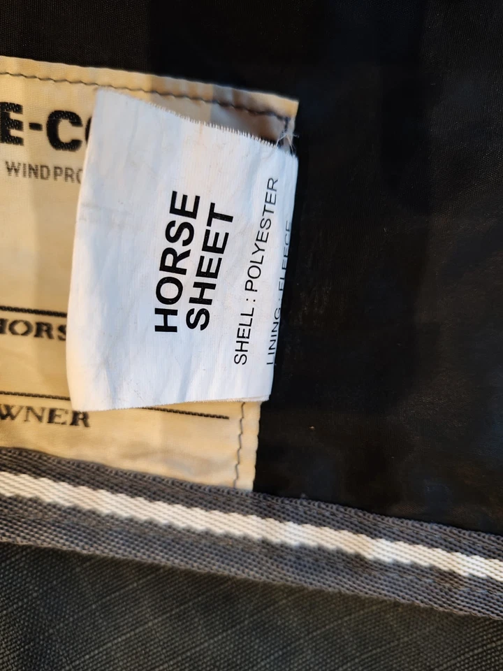 Winterdecke, Weidedecke, Regendecke, Isländer von Galdur mit Halsteil und Fleece - Bild 4 von 4