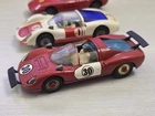 Corgi Toys Ferrari 206, 260, and a Porsche Carrera 6