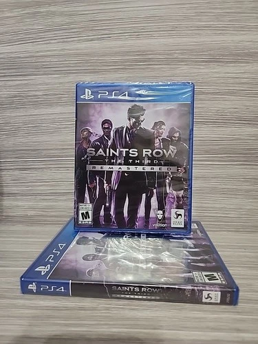 Saints Row The Third - Remastered (Sony Playstation 4) Brand New Factory Sealed