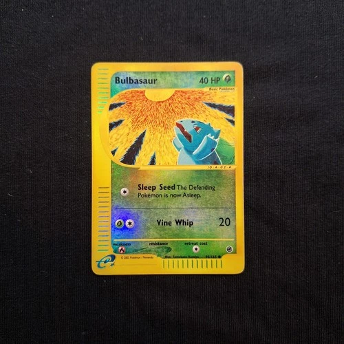 Expedition Bulbasaur 95 Reverse Holo Komiya Pokemon Vintage HP DMG