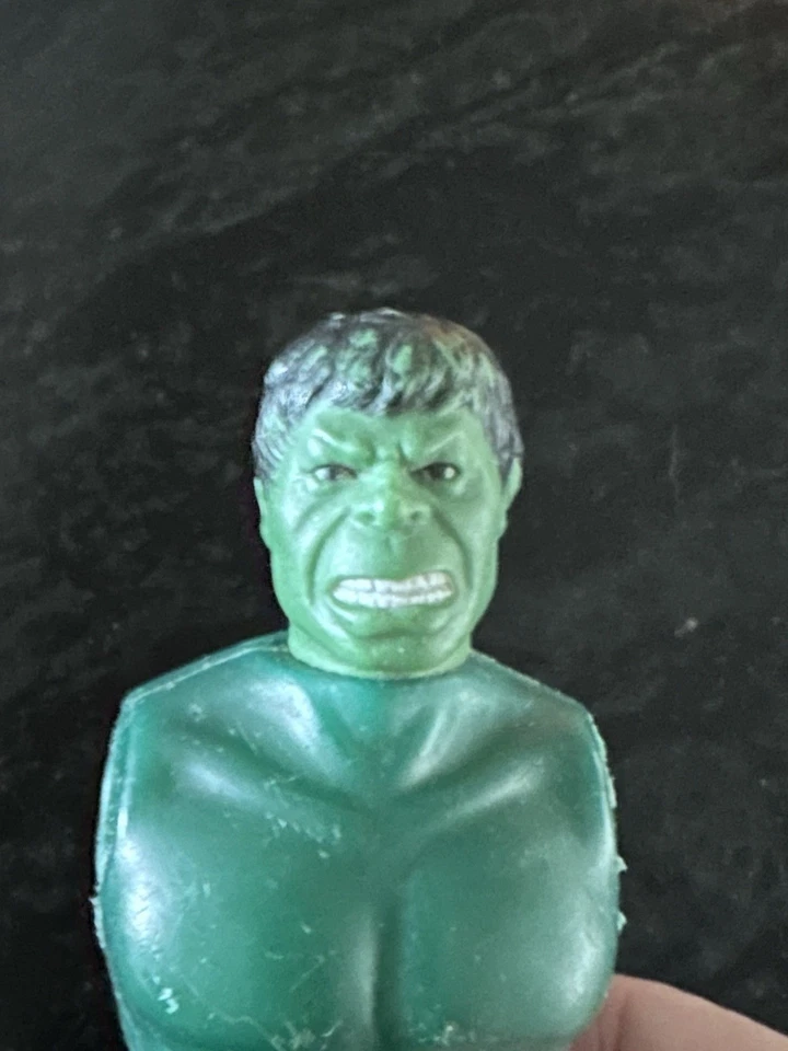 Figura de acción Mego Incredible Hulk Marvel 1974 piezas de colección superhéroe Green Guy Foto 4 de 4