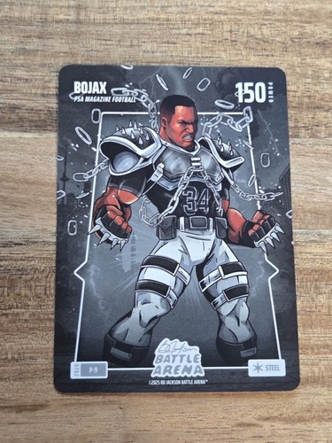 2026 Bo Jackson Battle Arena Bojax Steel PSA Magazine Promo #P-9 / Mint