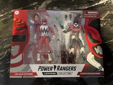 Power Rangers Lightning Collection Lost Galaxy Red Ranger & In Space Psycho Red