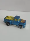 Hot Wheels Vintage '56 Ford Hi Tail Hauler in Metalflake Blue - Yellow Bikes