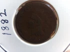 1882 Indian Head Penny Brown Circulated IH-1