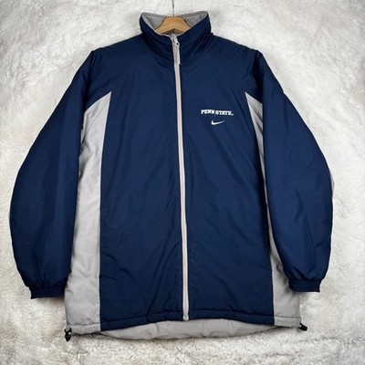 Nike Team Penn State Reversible Jacket Coat Adult Medium Nittany Lions Insulated