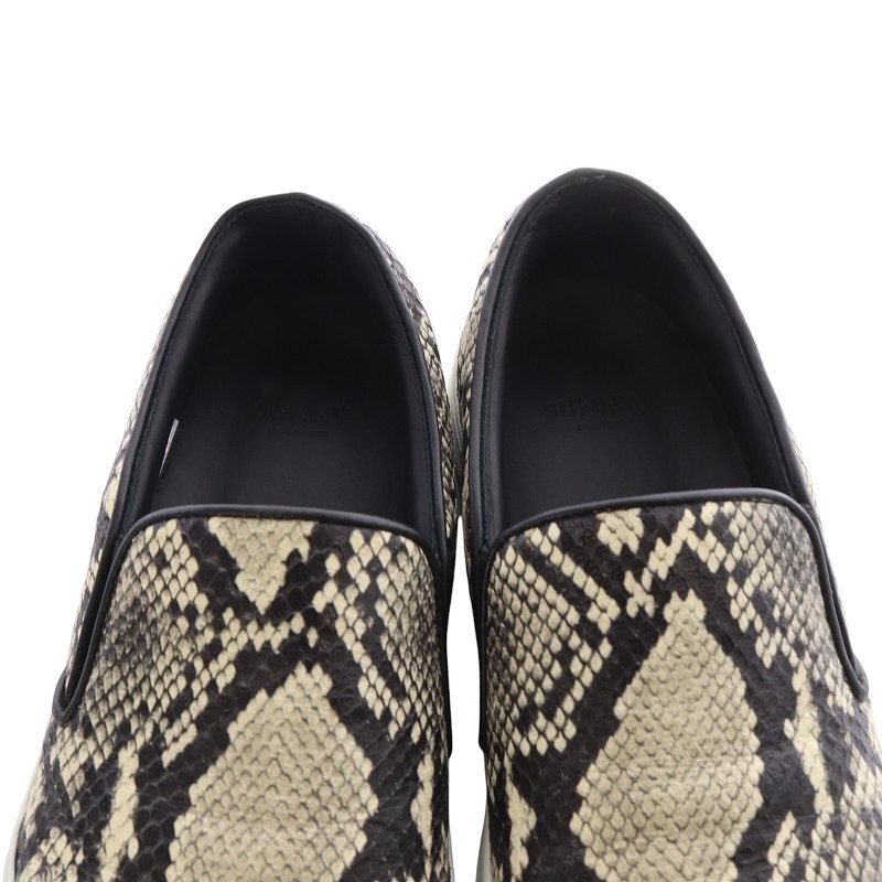 Pellico Sunny Python Slip-Ons 37 Beige Black /Sr1… - image 5