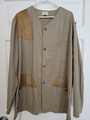 1960s ABERCROMBIE & Fitch HUNTING SAFARI Jacket Size 50 (Mens XL) Vintage RARE!