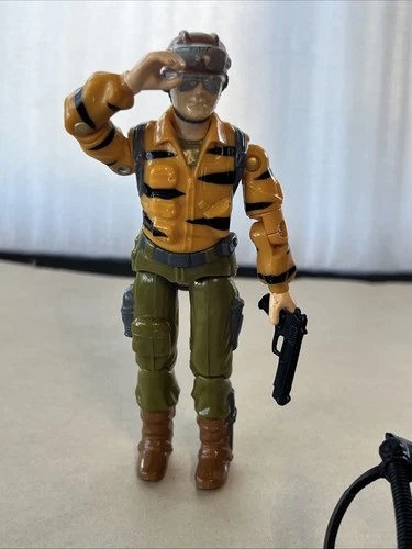 1988 G.I. Joe Tiger Force Lifeline Complete With Broken Medic Case