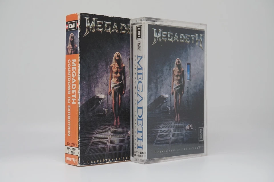 Megadeth Countdown To Extinction 1992 Korea 1st Press Cassette Slipcase Rare! - Image 2 of 4