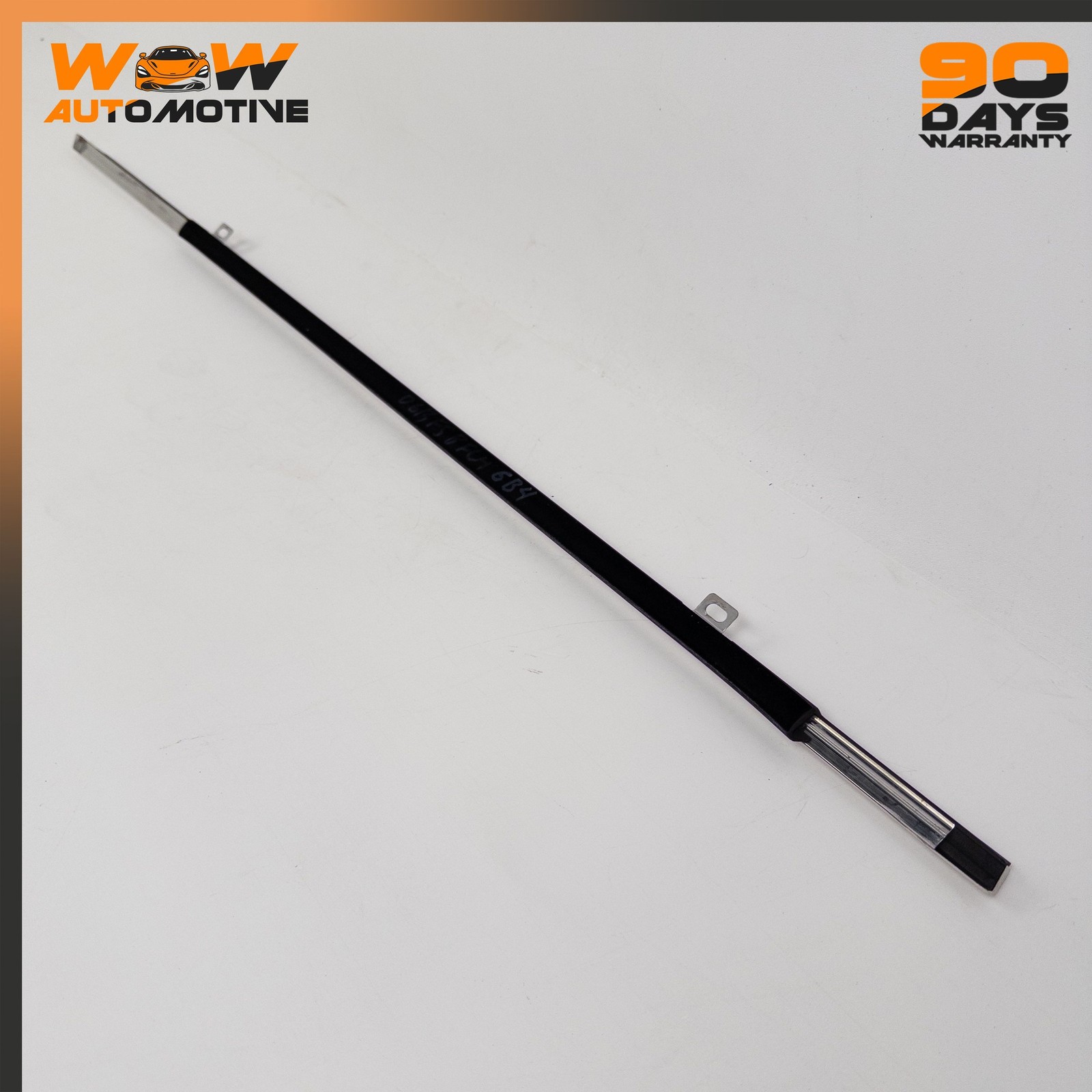 06-13 BENTLEY CONTINENTAL FLYING SPUR SEDAN FRONT LEFT WINDOW MOLDING TRIM OEM