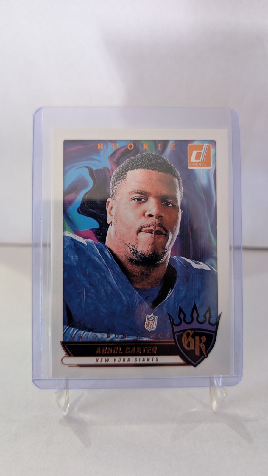 2025 Donruss Football - Rookie Gridiron Kings Abdul Carter #RGK-ACR GIANTS