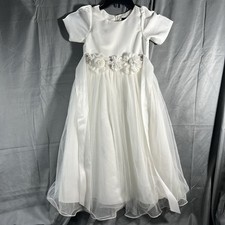 Chantilly Place Recital Flower Girl Dress Size 6x White