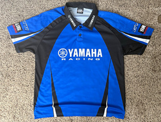 Hot Shoppe Designs Yamaha Racing GYTR Yamaha Racing Jersey Shirt Adult L