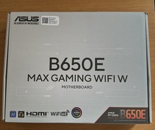 ASUS B650E MAX Gaming WiFi W ATX AM5 DDR5 PCIe 5.0 3x M.2 WiFi 6E