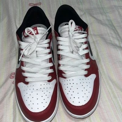 Mens Size 10 Jordan 1 Low Og Chicago 2025 - Image 1 of 4