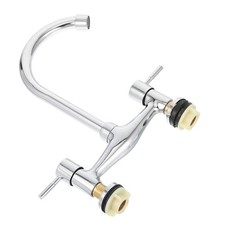 Rubinetto per lavello da bar commerciale, montaggio centrale sul ponte,