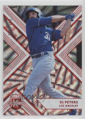 2018 Panini Elite Extra Edition Aspirations Red /150 DJ Peters #126 eq1