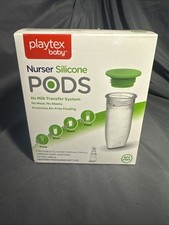 Playtex Baby Nurser 6 Reusable Silicone PODS, Breastmilk Storage/Transfer System