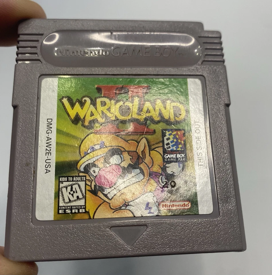 Wario Land II (Nintendo Game Boy) Authentic Tested *New Battery* - Image 3 of 4