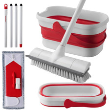 Set Mopa y Cubeta Plegable con Escurridor Cep...