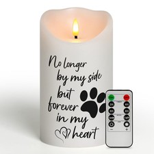 Dog Memorial Gifts for Loss of Dog Sympathy Gift, Sympathy Candle for Cat, Co...