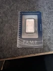 PAMP Suisse Lady Fortuna 10g Silver Bar .999 Fine Silver with Assay Card