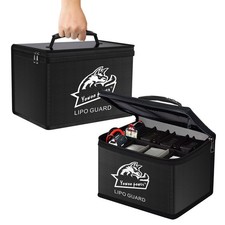 Yowoo Lipo Safe Bag, Fireproof Explosionproof LiPo Battery Bag, Large Space H...