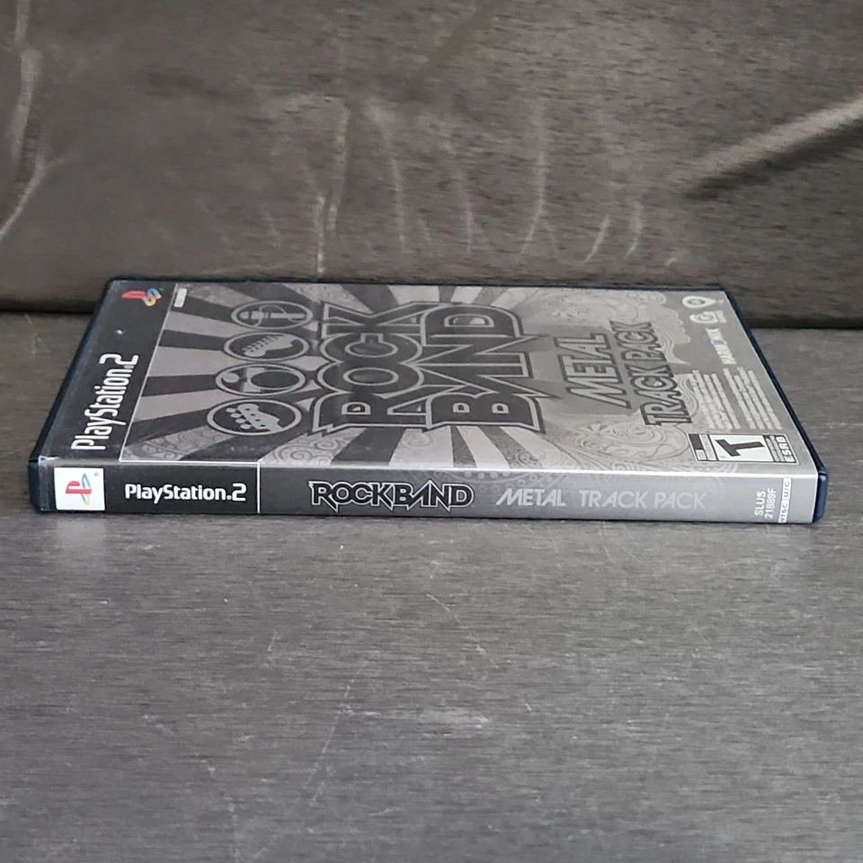 Rock Band Metal Track Pack PlayStation 2 PS2 Complete Refurbished - Image 4 of 4