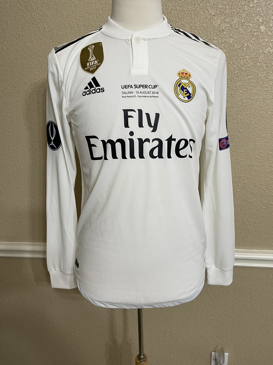 Real Madrid Ramos Súper Cup Spain Player Issue Adizero Shirt