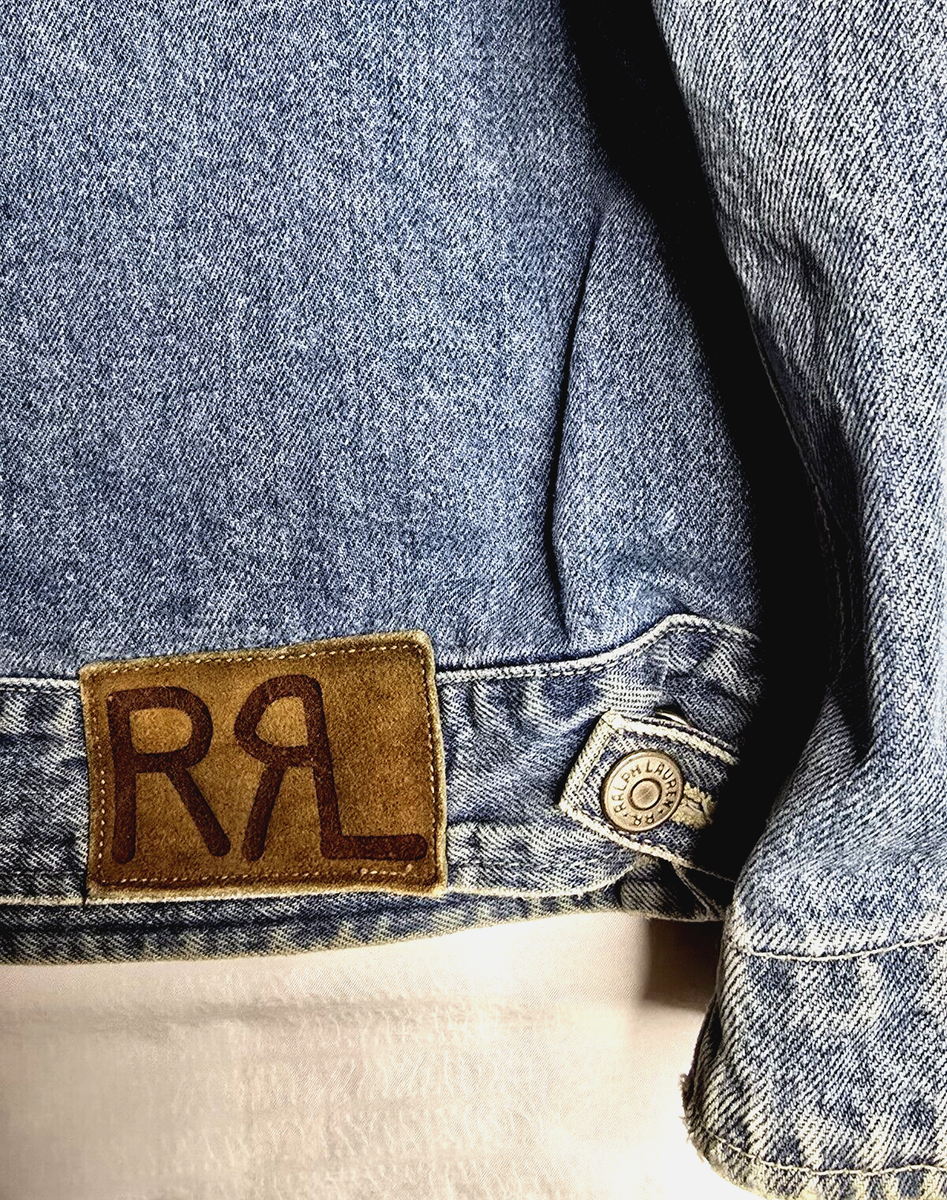 ラルフローレン ジャケット Double RL ヴィンテージ RRL Double RL Ralph Lauren 1940's WWII style U.S Navy Indigo