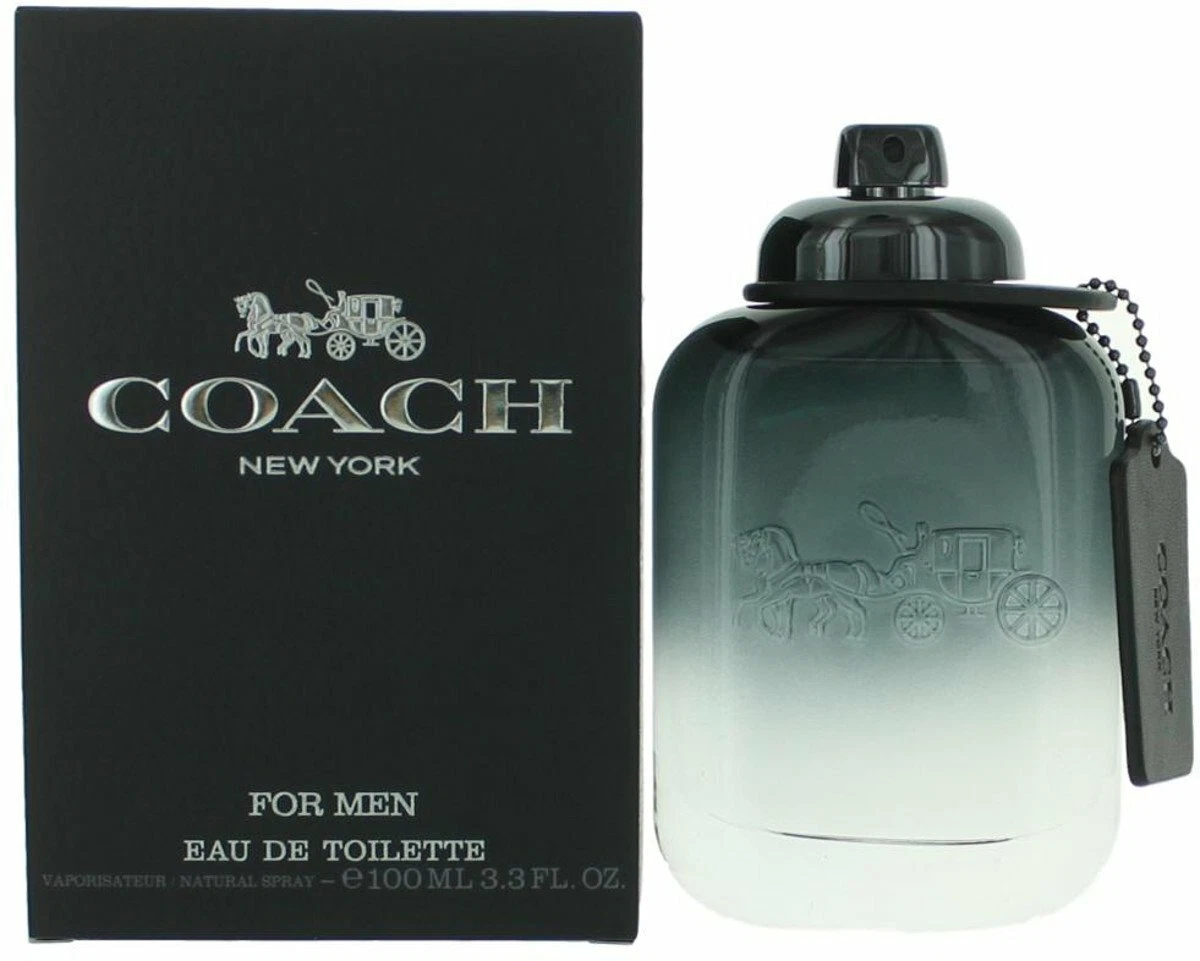 COACH NEW YORK by Coach cologne for men EDT 3.3 3.4 oz New In Box