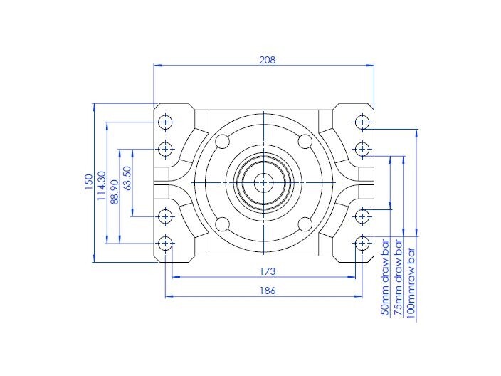 Ark Sidewind Trailer Caravan Jack Stand 2275kg UBolt Swing Away Drawbar Fitment eBay
