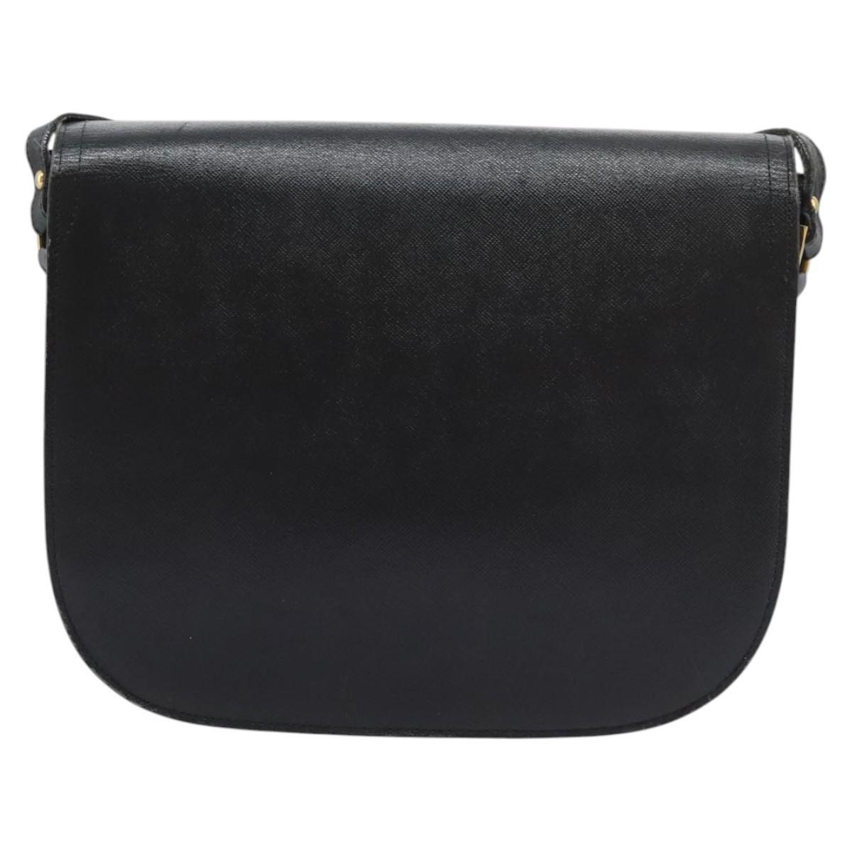 Borsa a tracolla SAINT LAURENT pelle nero oro originale BD372