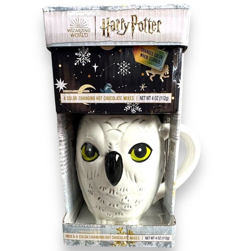 Wizarding World Harry Potter Hedwig Mug 4 Color Changing Hot Chocolate