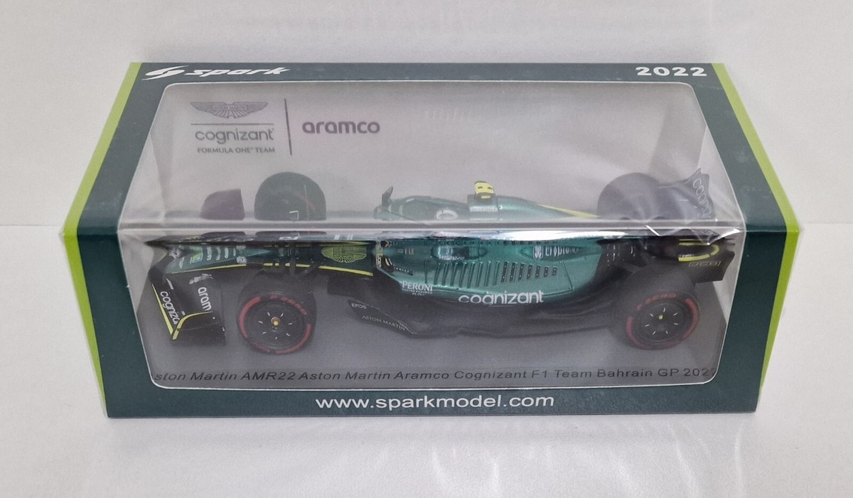 Model Car F1 Scale 1:43 Spark Aston Martin AMR22 GP Bahrain 2022